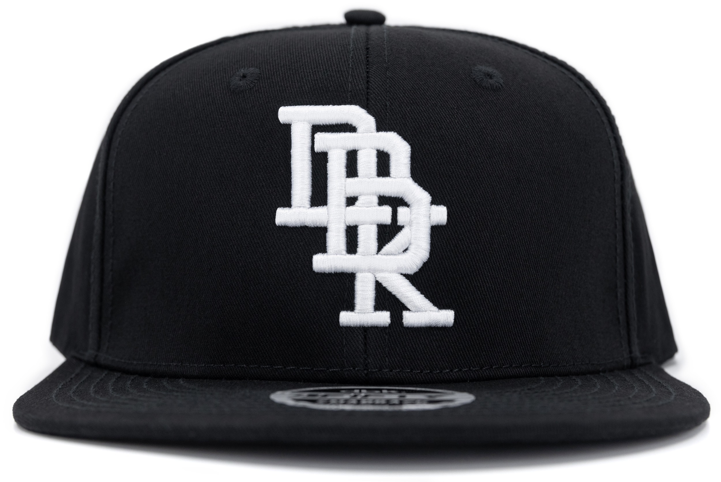 DBK Dropout 4Fifty Snapback Hat Black - Black 4Fifty snapback hat by DBK - Click Image to Close