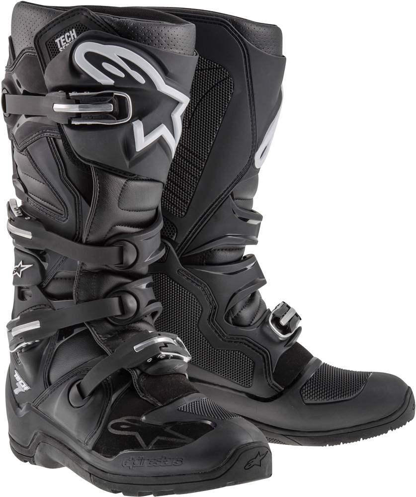 Tech 7 Enduro Boots Black Size 10 - Click Image to Close