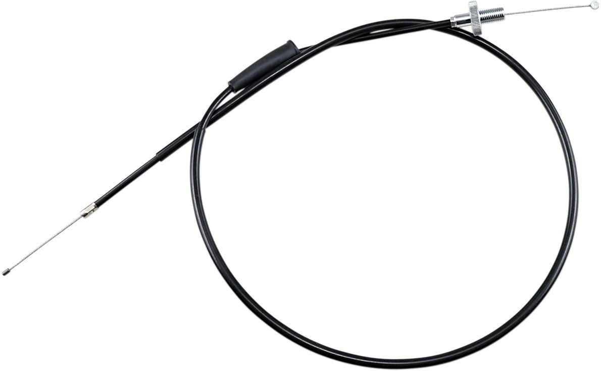 Black Vinyl Throttle Cable - 90-92 Honda CR125R - Click Image to Close