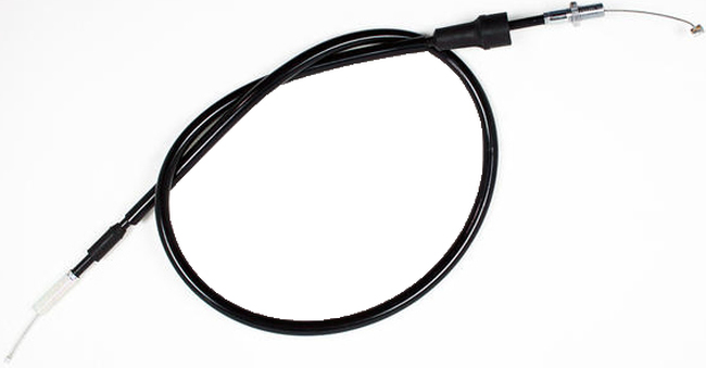 Black Vinyl Throttle Cable - Yamaha YFM250/400 Big Bear - Click Image to Close
