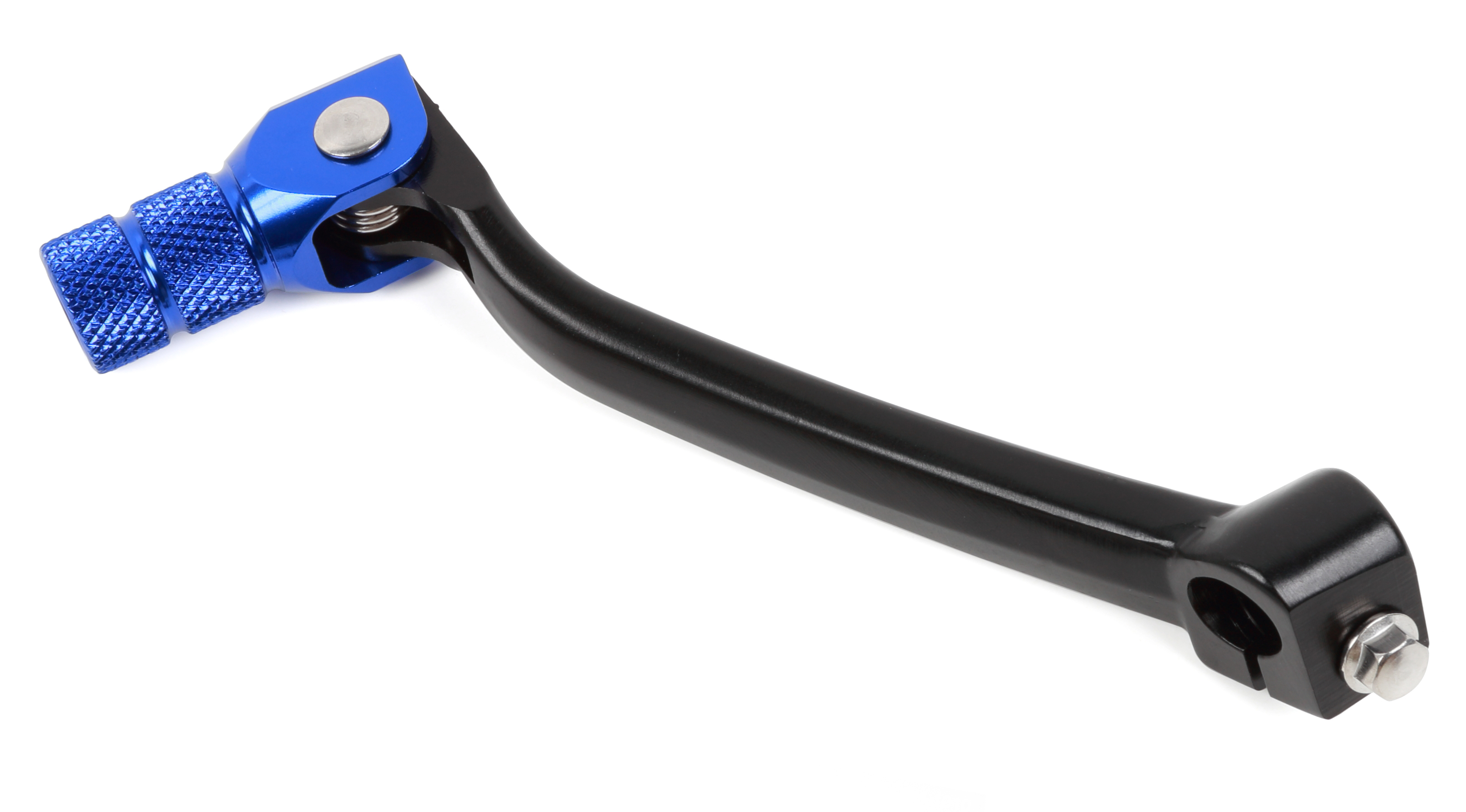 Forged Shift Lever w/ Blue Tip - For Yamaha YZ85 & YZ80 - Click Image to Close