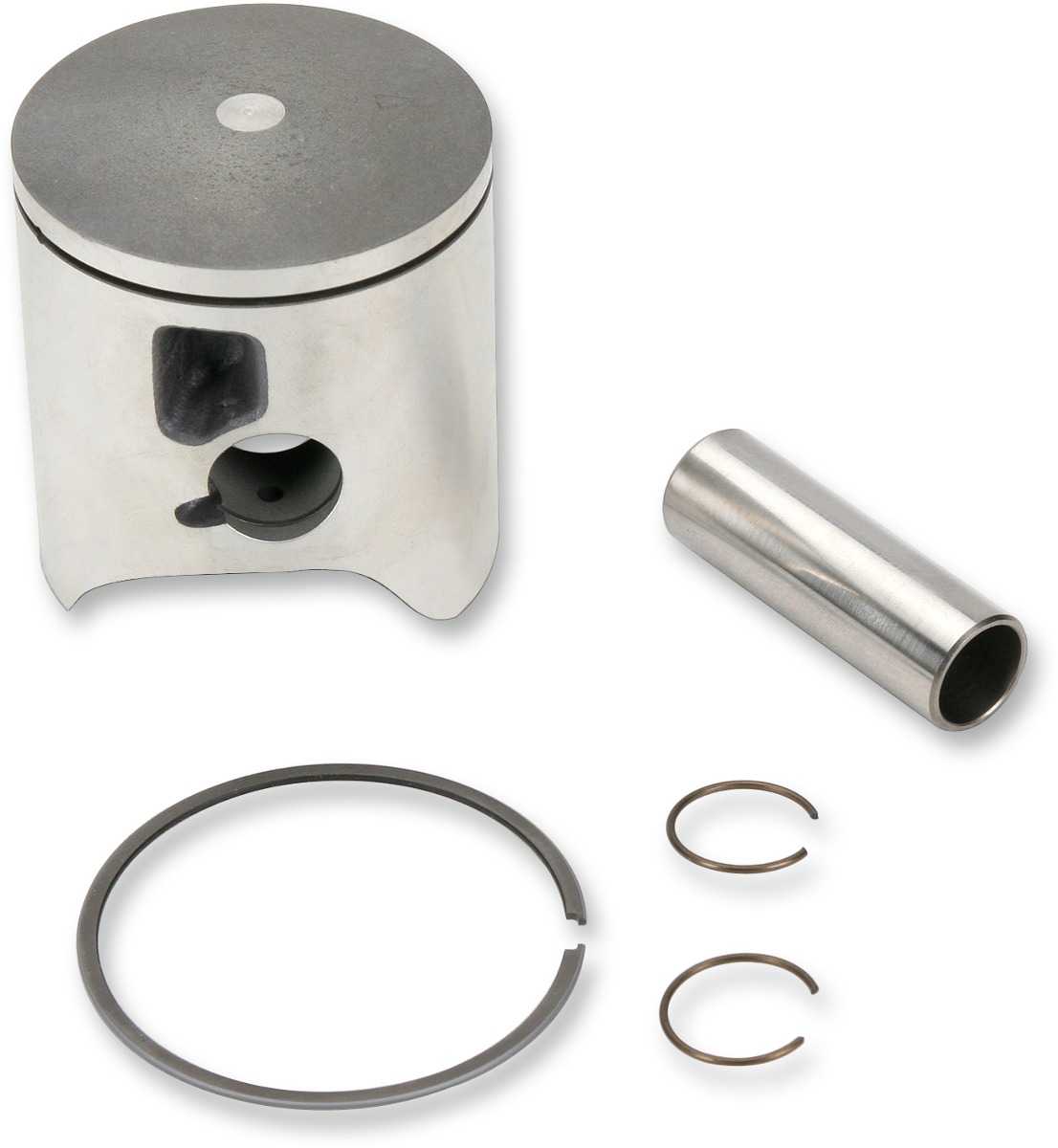 Piston Kit - 53.97mm "D" Size - For 90-99 Suzuki RM125 - Click Image to Close