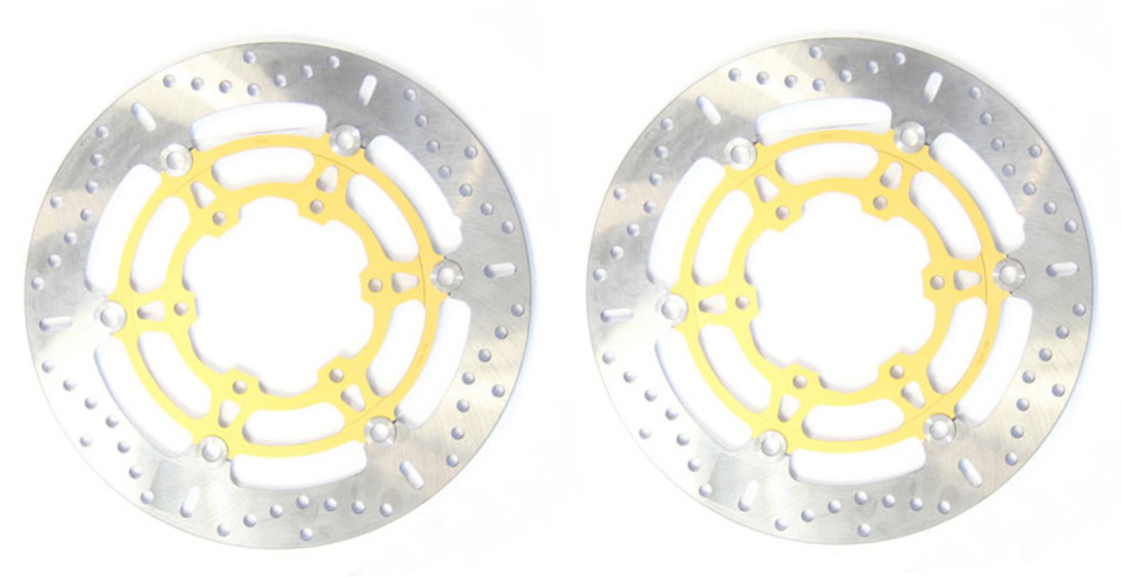 Floating Brake Rotor Front Set - Click Image to Close