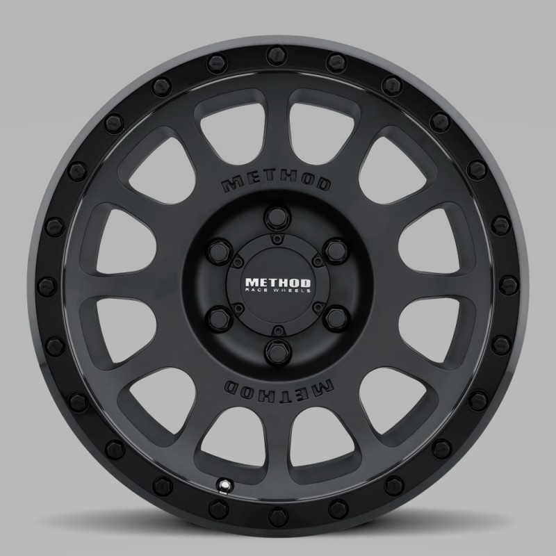 MR305 NV 18x9 -12mm Offset 6x5.5 108mm CB Double Black Wheel - Click Image to Close
