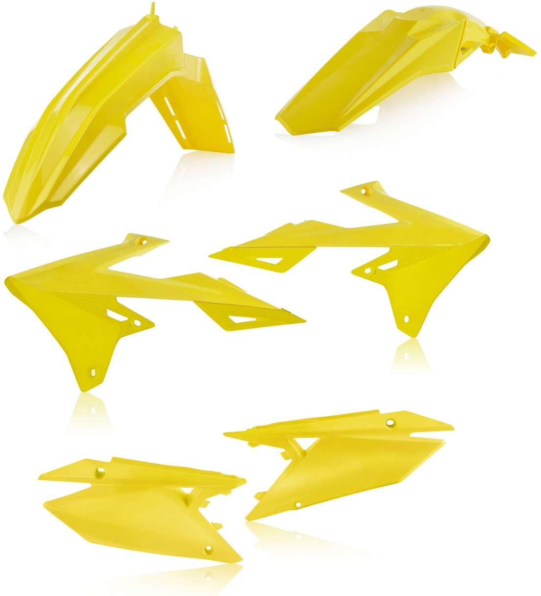 Yellow Plastic Kit - For 18-22 RMZ450 & 19-22 RMZ250 - Click Image to Close