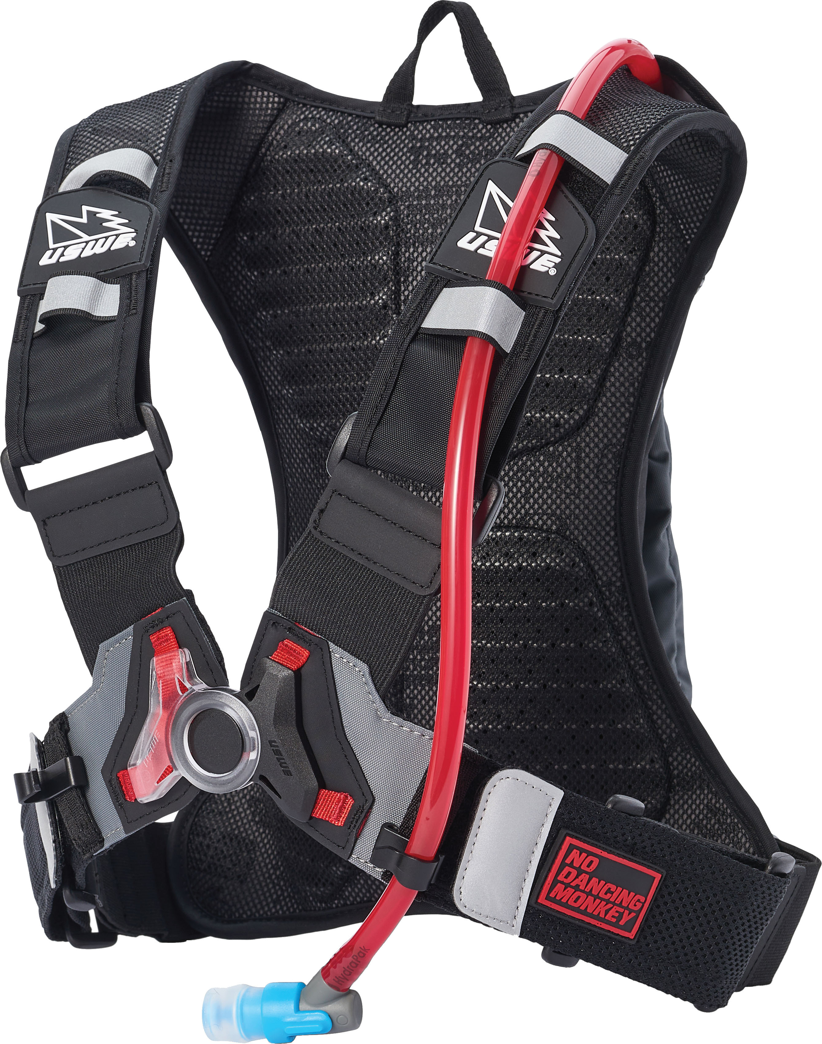 Carbon Black Raw 3 2.0L Hydration Pack w/ Plug-n-Play Tube - Click Image to Close