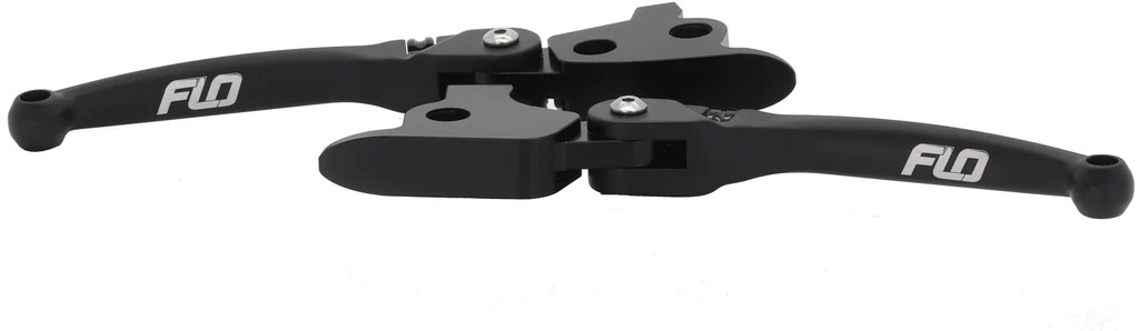 FLO Motorsports MX Style Adjustable Lever Set Black For 21-23 Harley FLH/FLT - Click Image to Close
