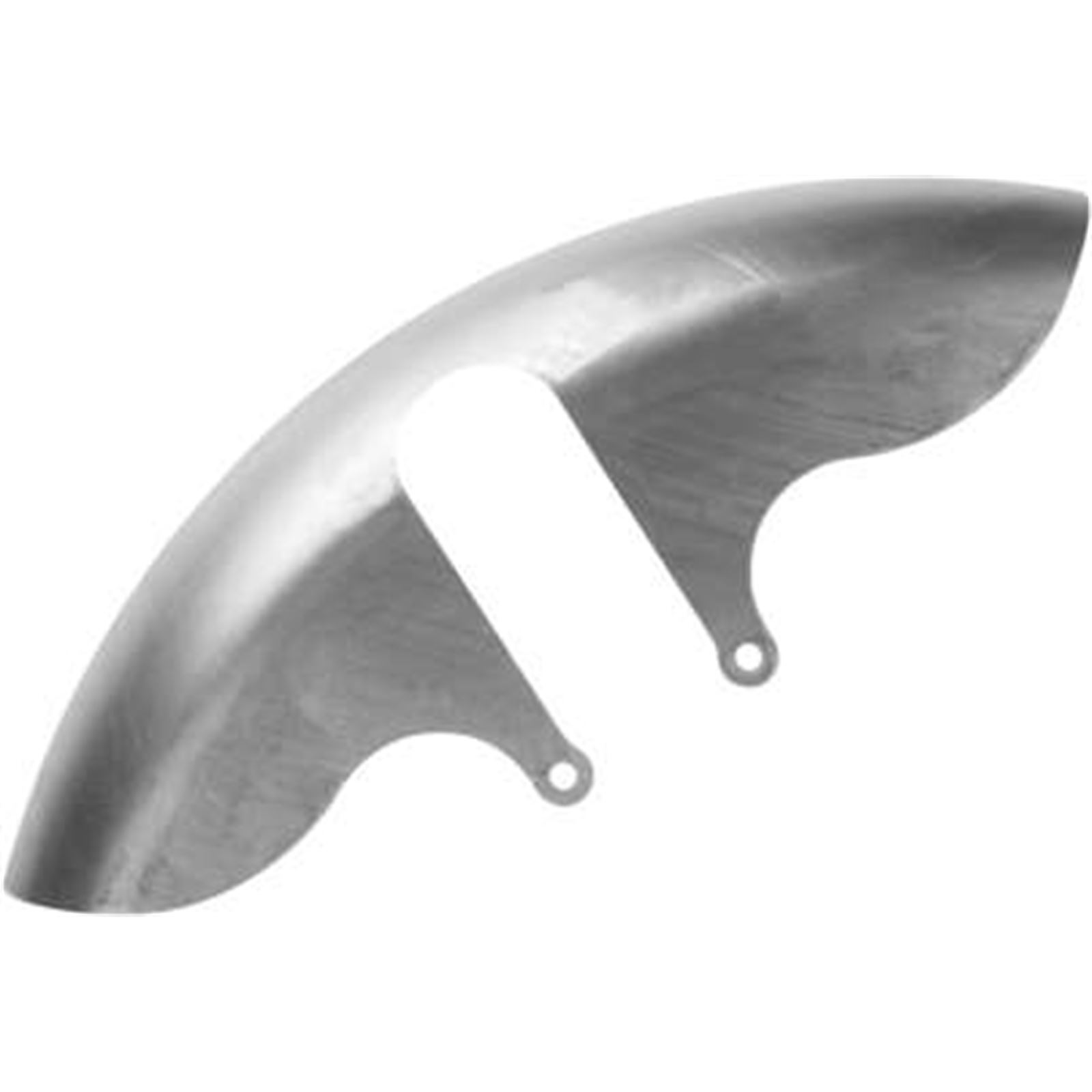 Arlen Ness Pro Short Fat Front Fender with Fork Boots Steel Fits 14+ FLT - Click Image to Close