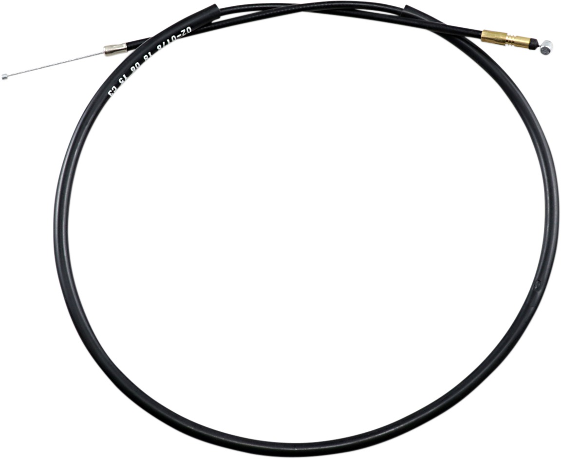 Black Vinyl Choke Cable - 86-87 Honda TRX250 - Click Image to Close