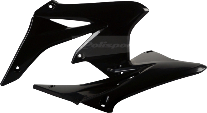 Radiator Shrouds - Black - For 10-18 Suzuki RMZ250 - Click Image to Close