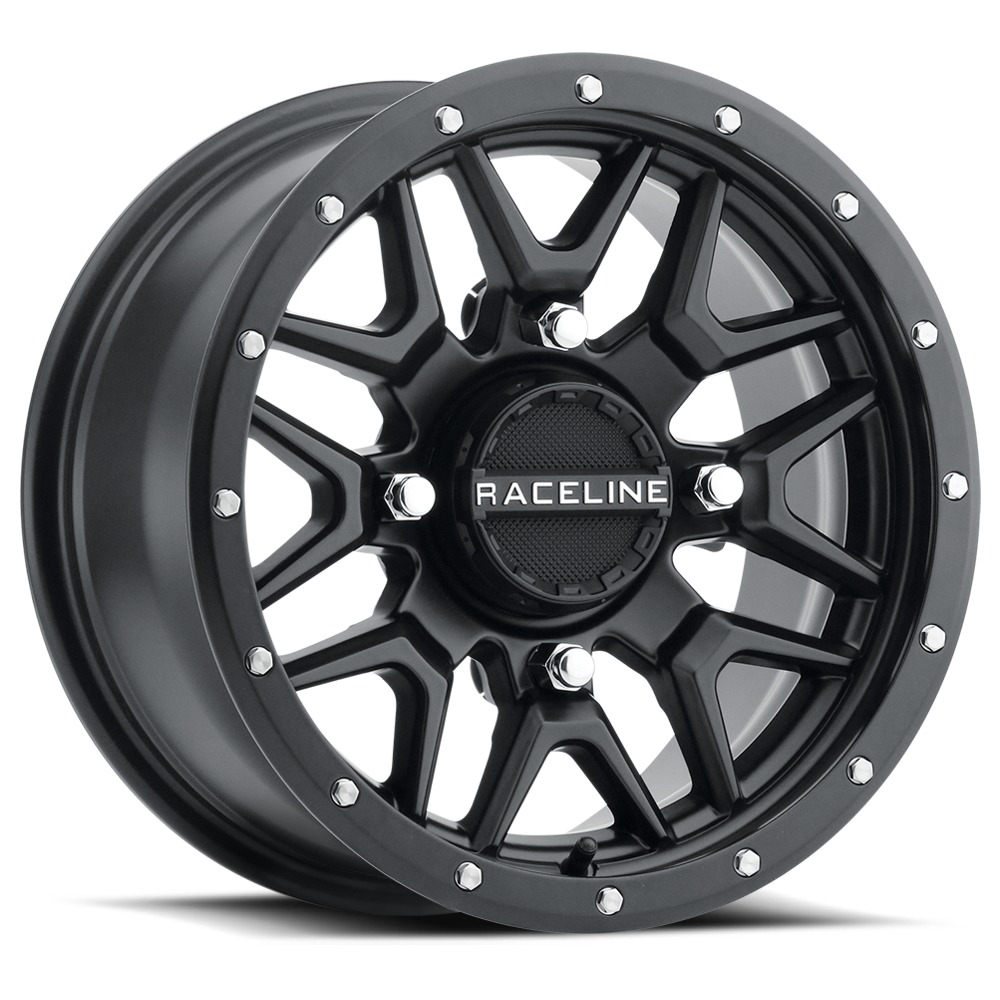 Krank Wheel 4/110 14X7 5+2 +10MM - Black - Click Image to Close