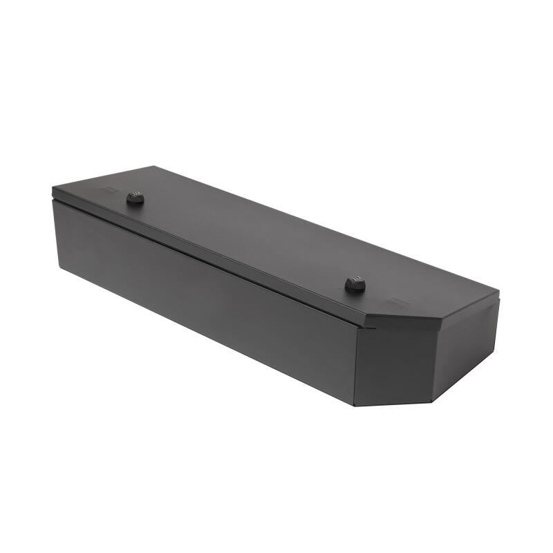 Tuffy Underseat Lockbox Combo Lock For Ford F-Series SuperCrew - 2/3 length underseat lockbox For Ford F-Series SuperCrew - Click Image to Close