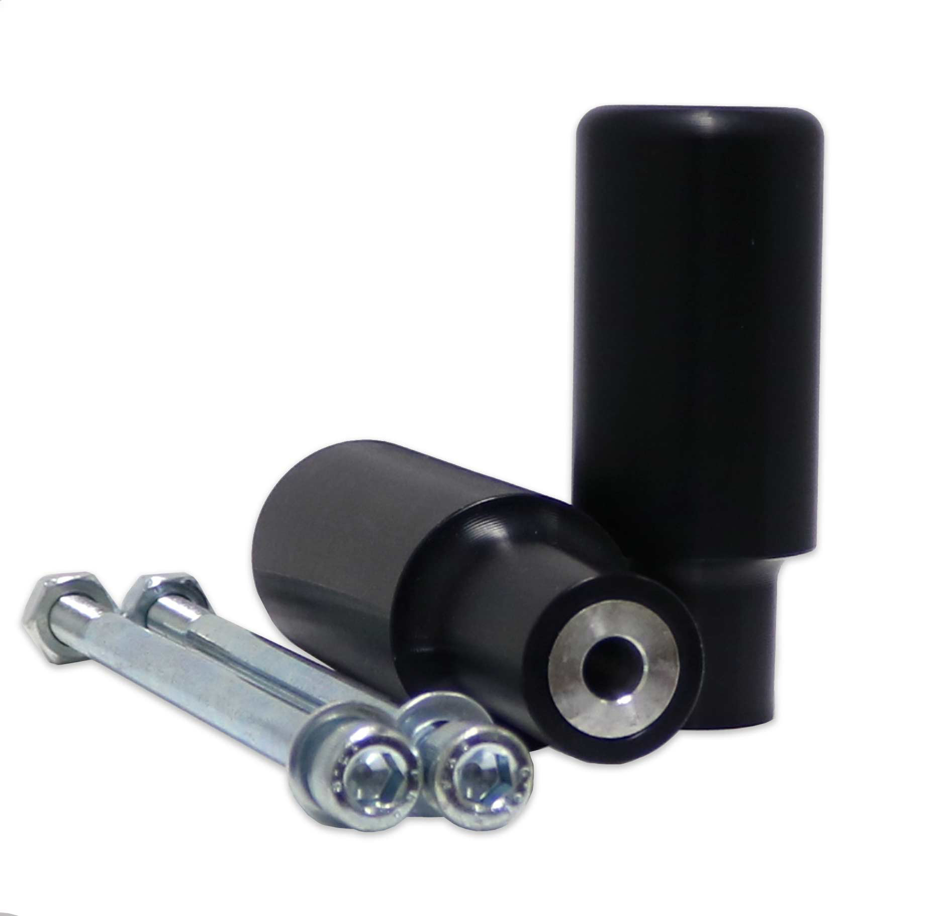 Standard Frame Sliders - Black - For 17-19 Kawasaki Z650 EX650 Ninja - Click Image to Close