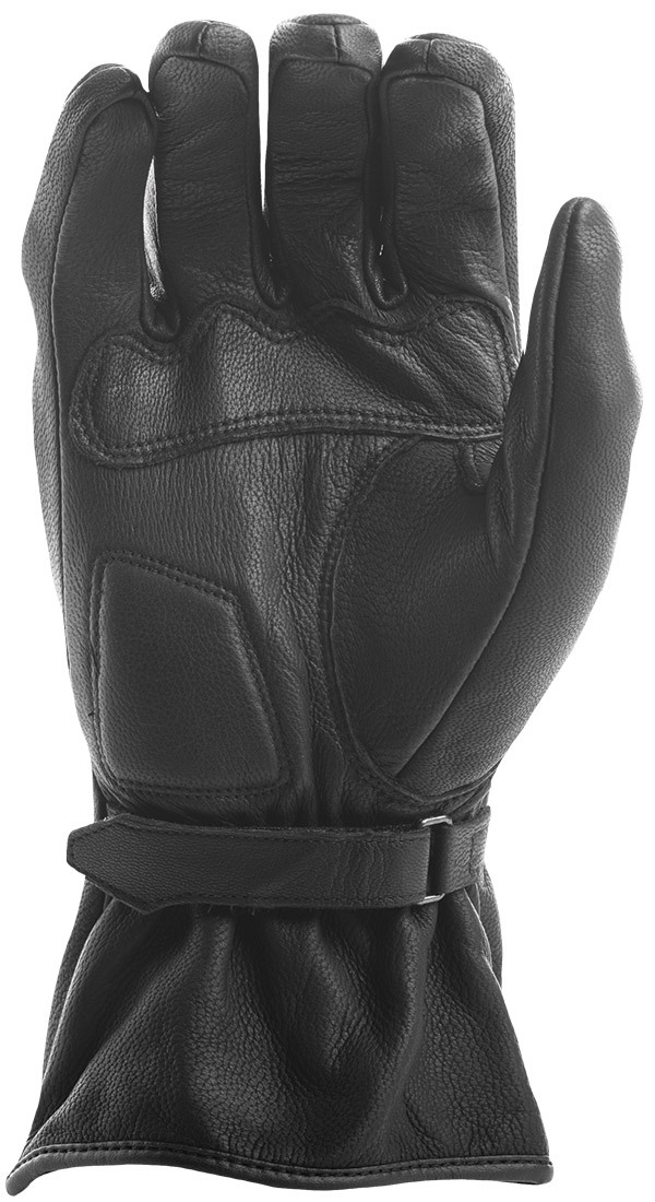 Hook Riding Gloves Black Medium - Click Image to Close