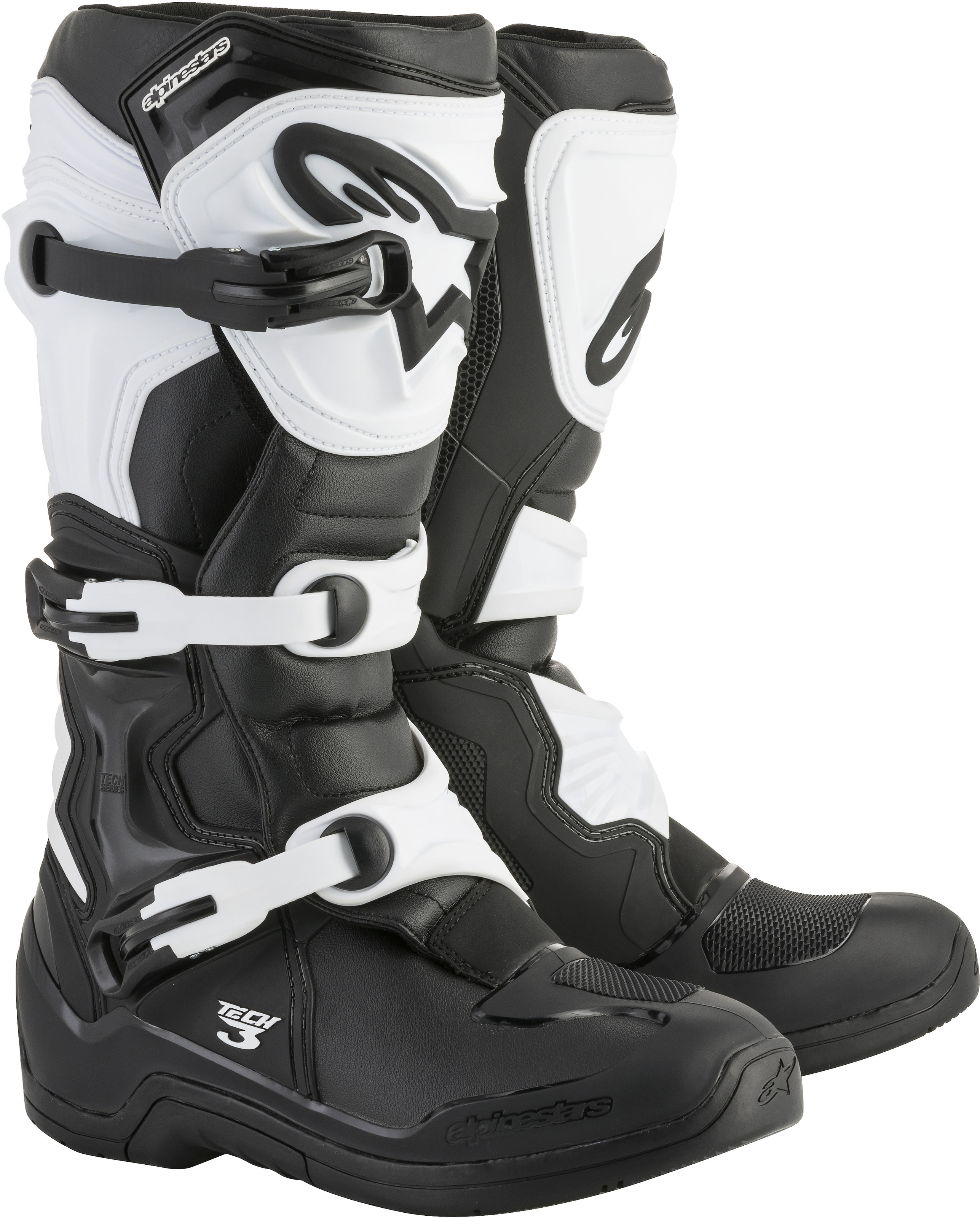 Tech 3 Boots Black/White US 10 - Click Image to Close