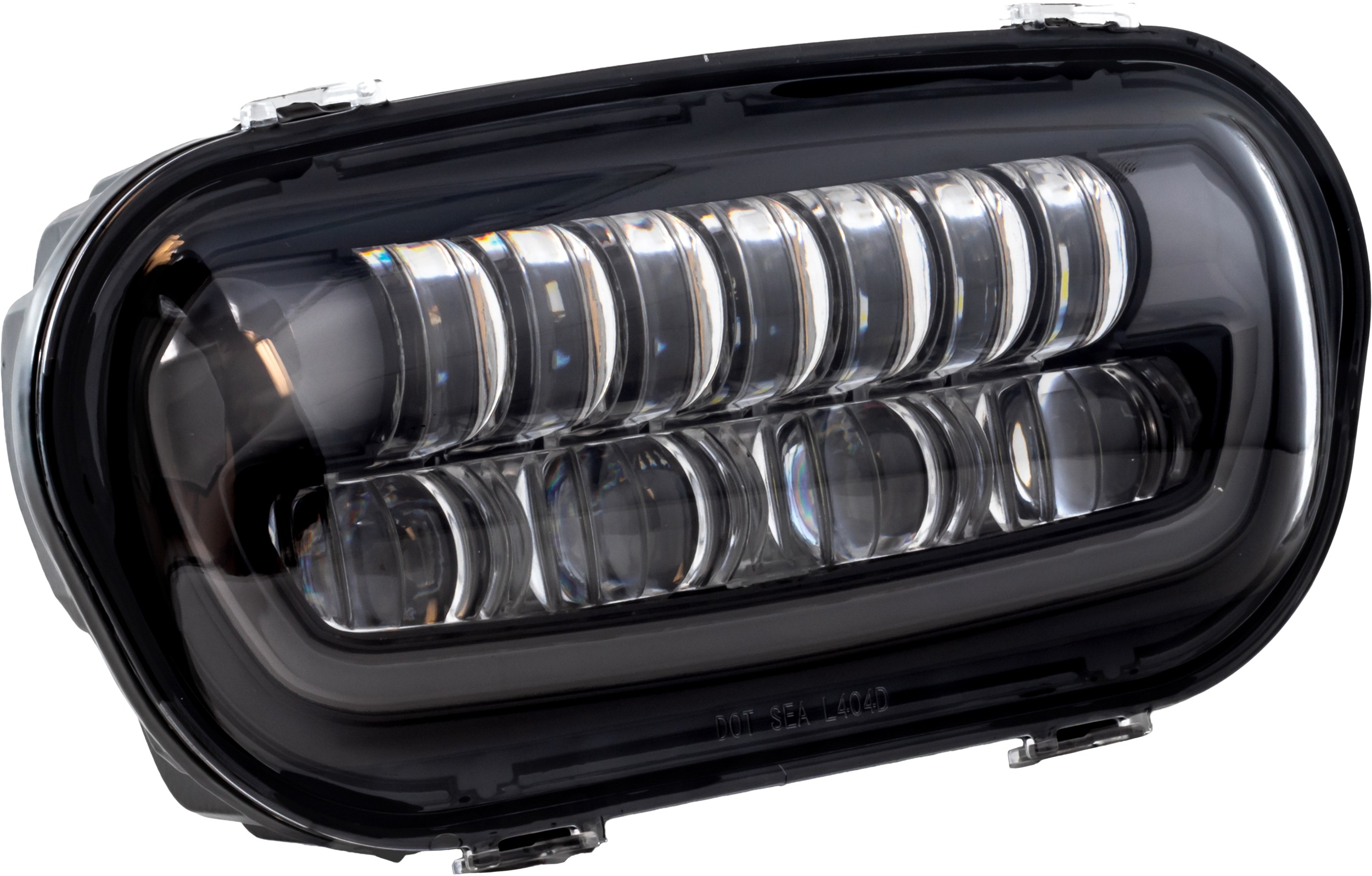 Letric Lighting Hammerhead Fatbob Headlight LLC-FBDH - Click Image to Close