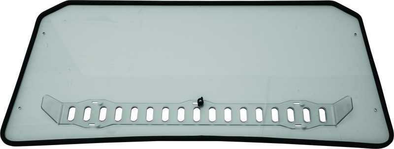 QuadBoss Full Vented Windshield Clear Fits 16-21 Polaris General 1000 - Click Image to Close