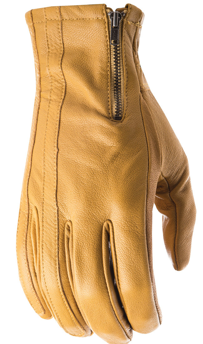 Recoil Riding Gloves Tan Large - Click Image to Close