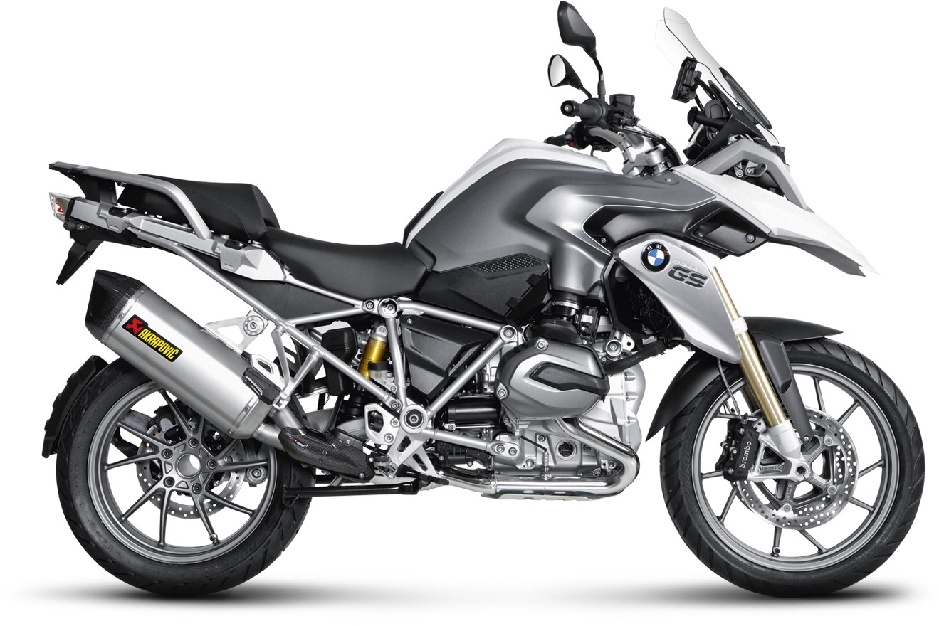 All Titanium Full Exhaust - For 13-16 BMW R1200GS & Adventure - Click Image to Close