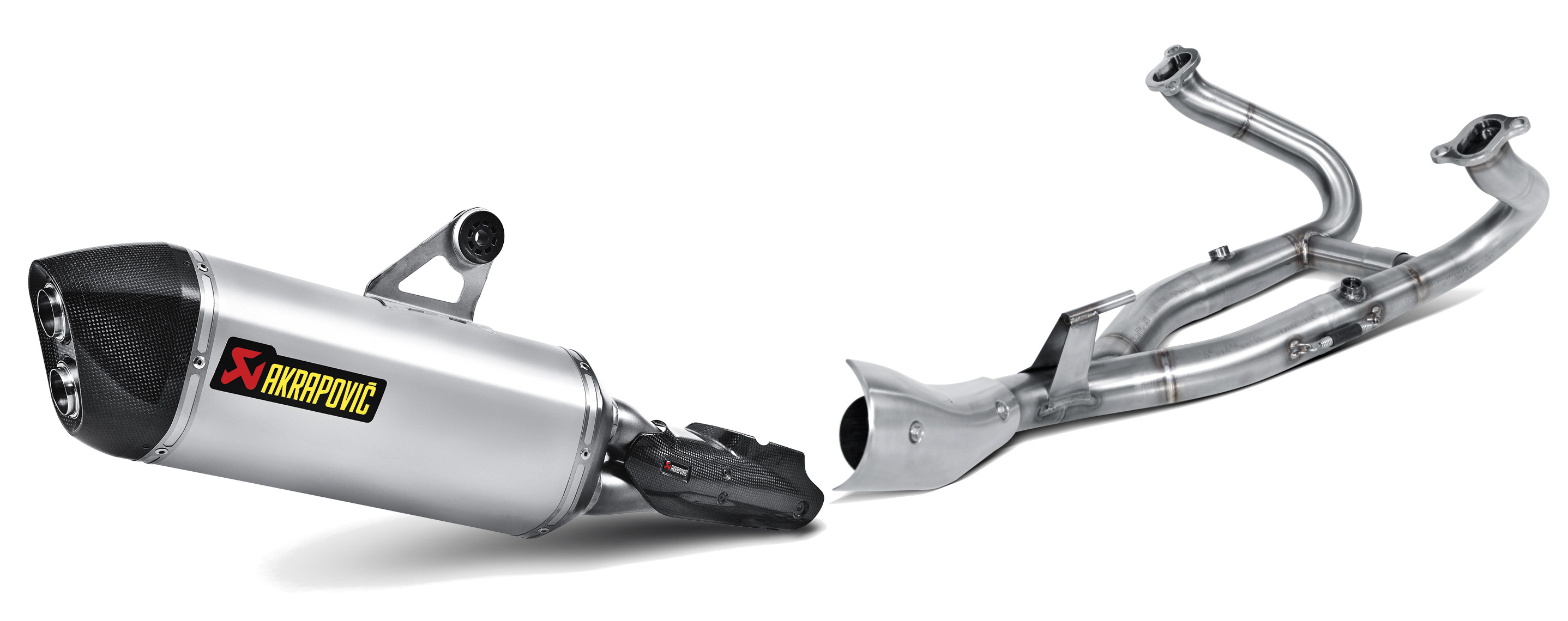 All Titanium Full Exhaust - 13-16 BMW R1200GS & Adventure - Click Image to Close