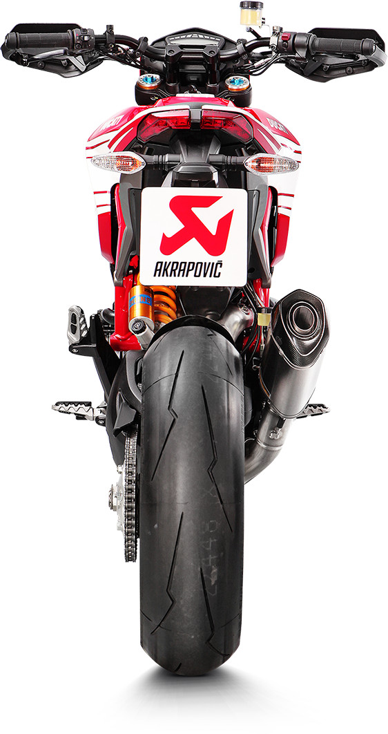 All Titanium 3/4 Exhaust - 16-17 Ducati Hypermotard 939 - Click Image to Close