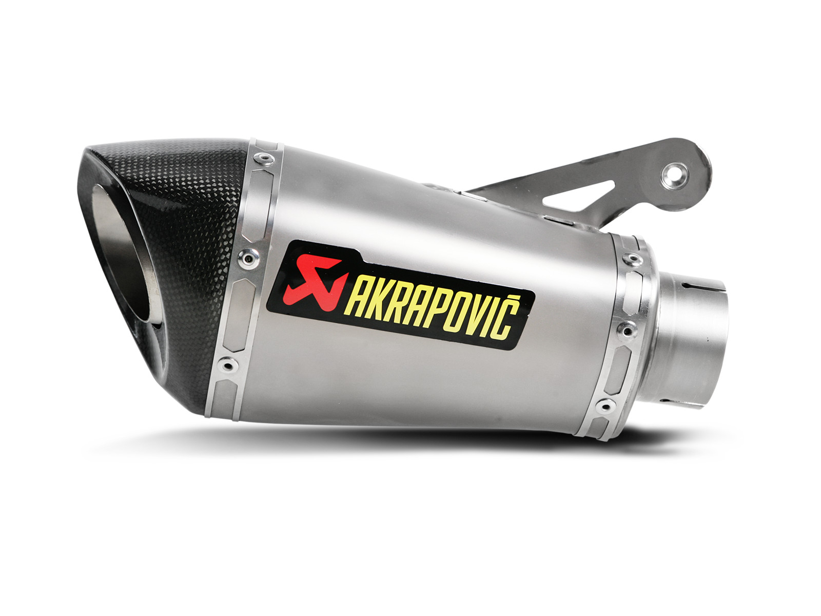 Titanium Slip On Exhaust - For 14-16 BMW S1000R & 10-14 S1000RR - Click Image to Close
