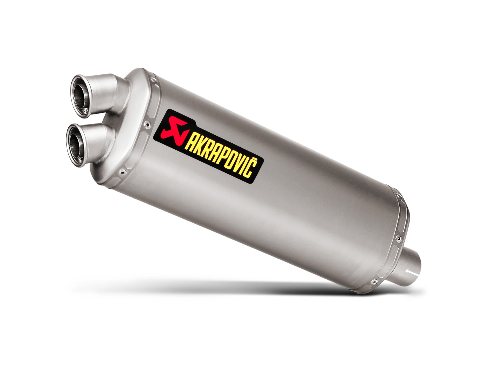 Titanium Slip On Exhaust - 16-19 Honda CRF1000L Africa Twin - Click Image to Close