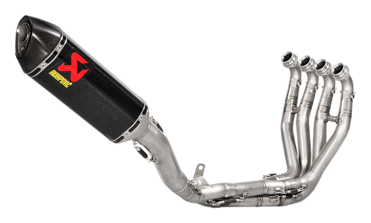 Evolution Carbon Fiber Full Exhaust - For 16-20 Kawasaki ZX10R - Click Image to Close