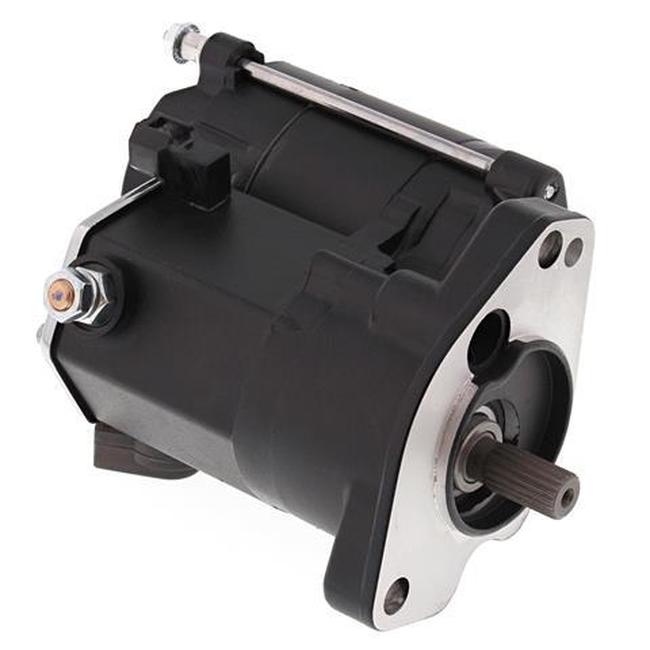 High Torque Starter 1.7Kw Black 10-32 Shaft - H-D Big Twins - Click Image to Close