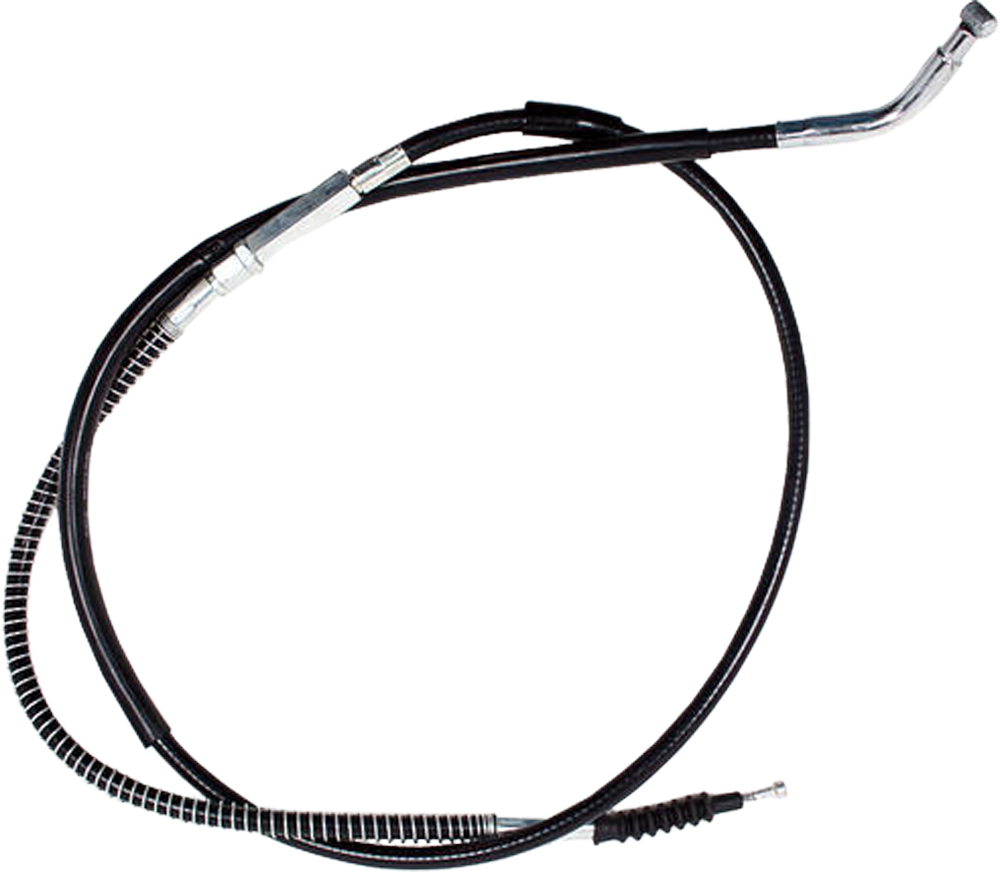 Black Vinyl Clutch Cable - Kawasaki VN700 VN750 Vulcan - Click Image to Close
