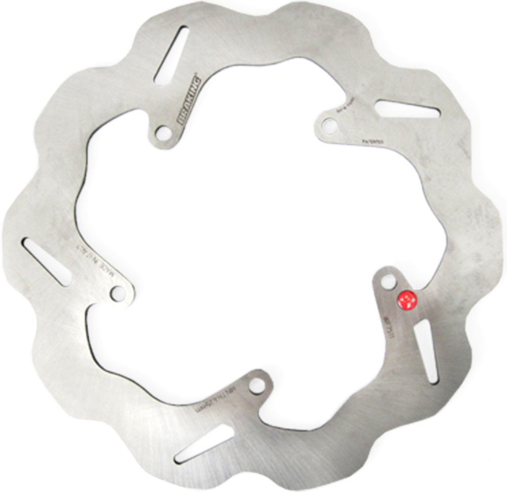 Stainless Steel Racing Rotor - For 10-12 Yamaha FZS800 FZ8 - Click Image to Close