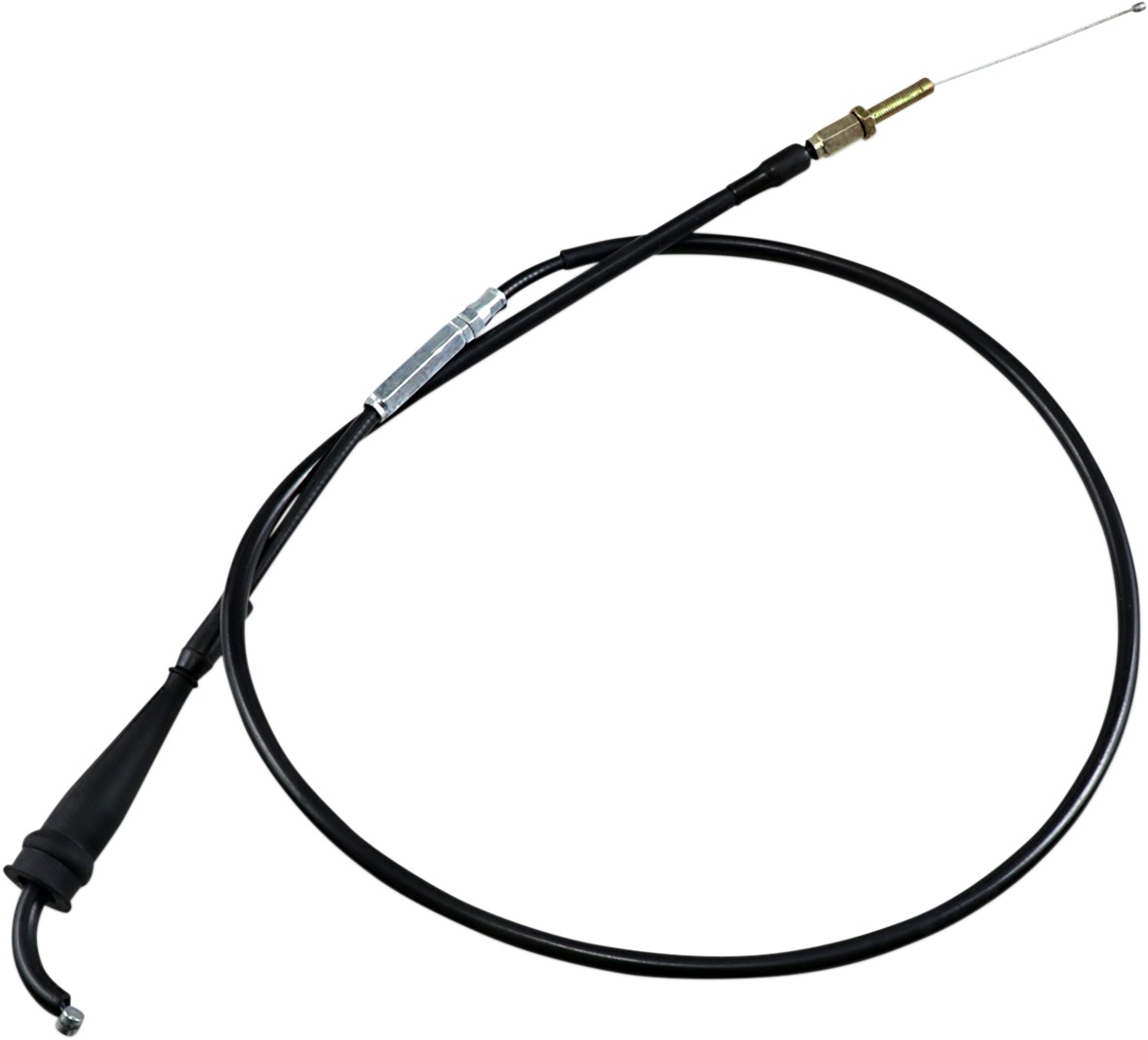Black Vinyl Throttle Cable - KTM Yamaha - Click Image to Close
