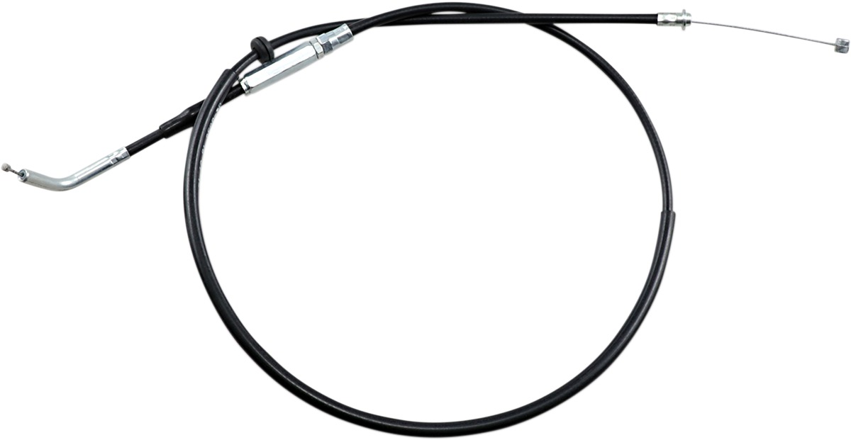 Black Vinyl Throttle Cable - 85-86 Suzuki LT250E - Click Image to Close