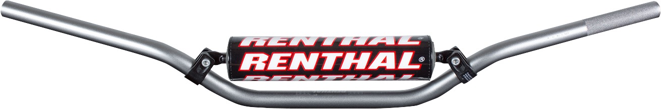CR High/ Ricky Johnson 7/8 in. Handlebar - Silver - Click Image to Close