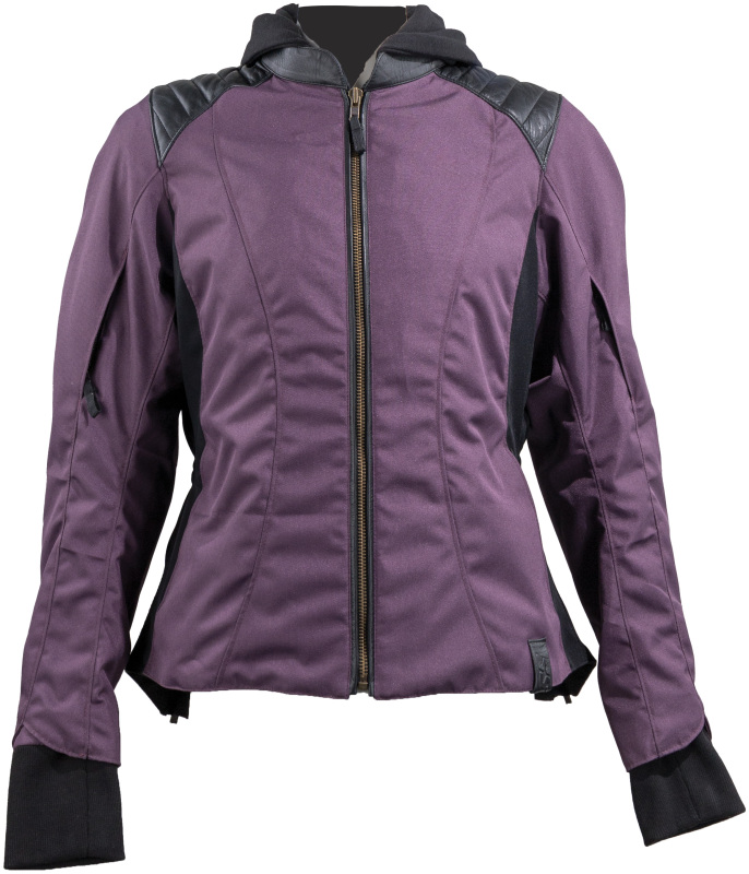 Speed and Strength Daydream Textile Jacket Smoked Purple/Black Medium Womens - Textile motorcycle jacket for women, Medium - Click Image to Close