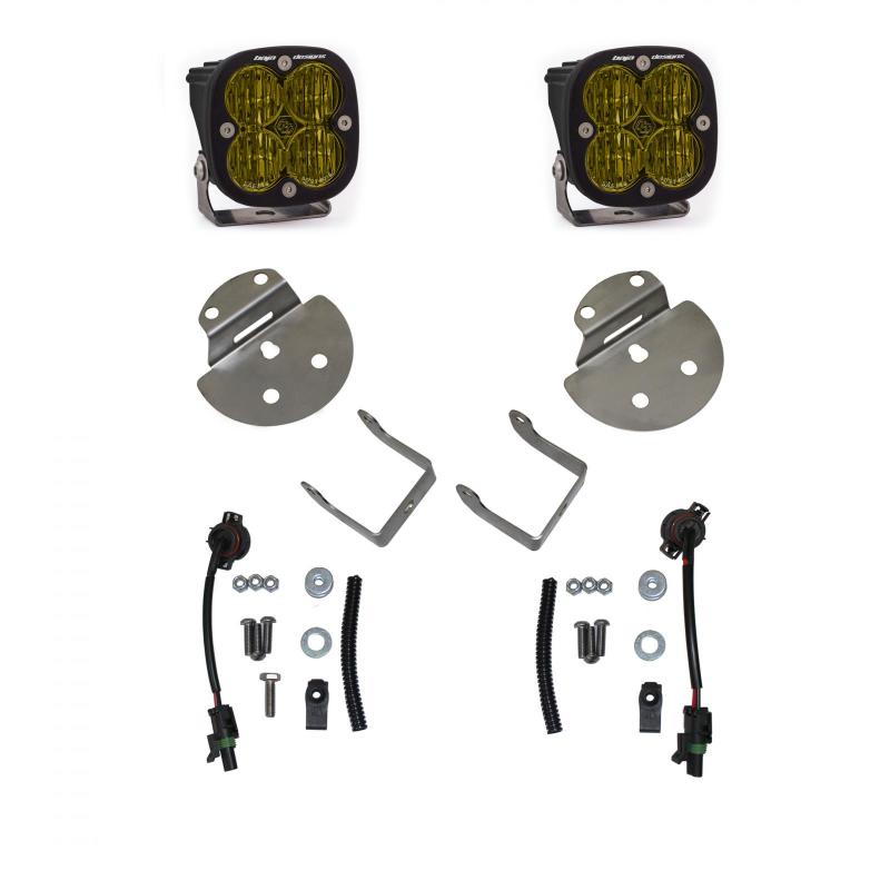 Baja Designs Amber Fog Light & Pocket Kit Fits 15-19 Canyon/Colorado - Click Image to Close