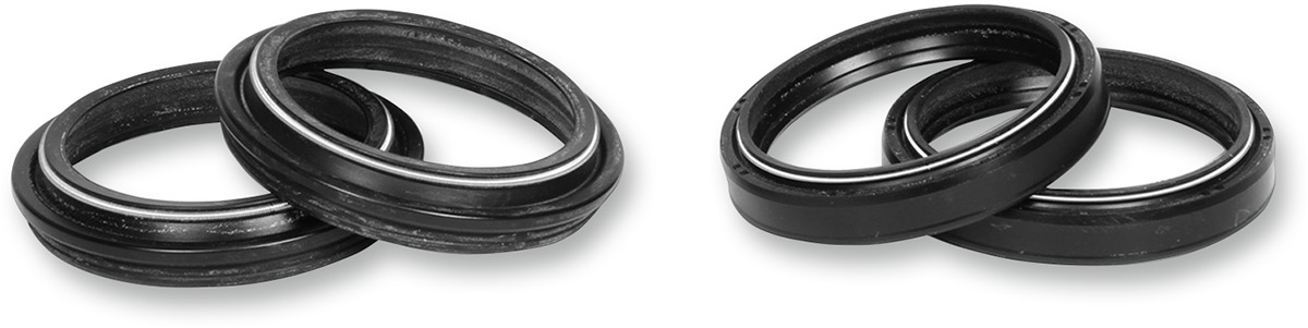 Fork Oil Seal & Dust Seal / Wiper Kit - 45mm x 57mm x 11mm - Click Image to Close