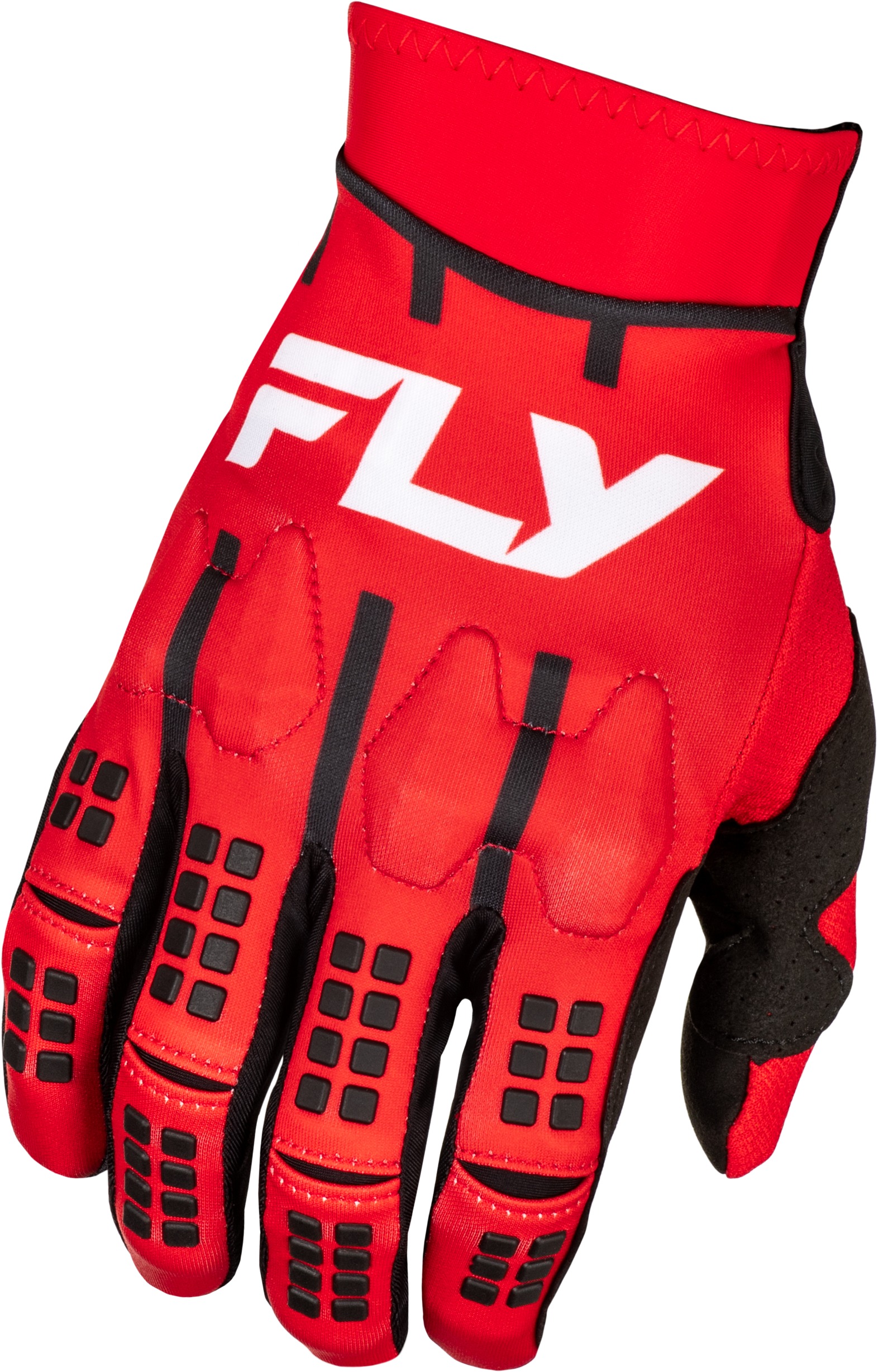 Fly Racing Evolution DST Gloves Red/White/Black XL - Premium race glove, XL, Red/White/Black - Click Image to Close