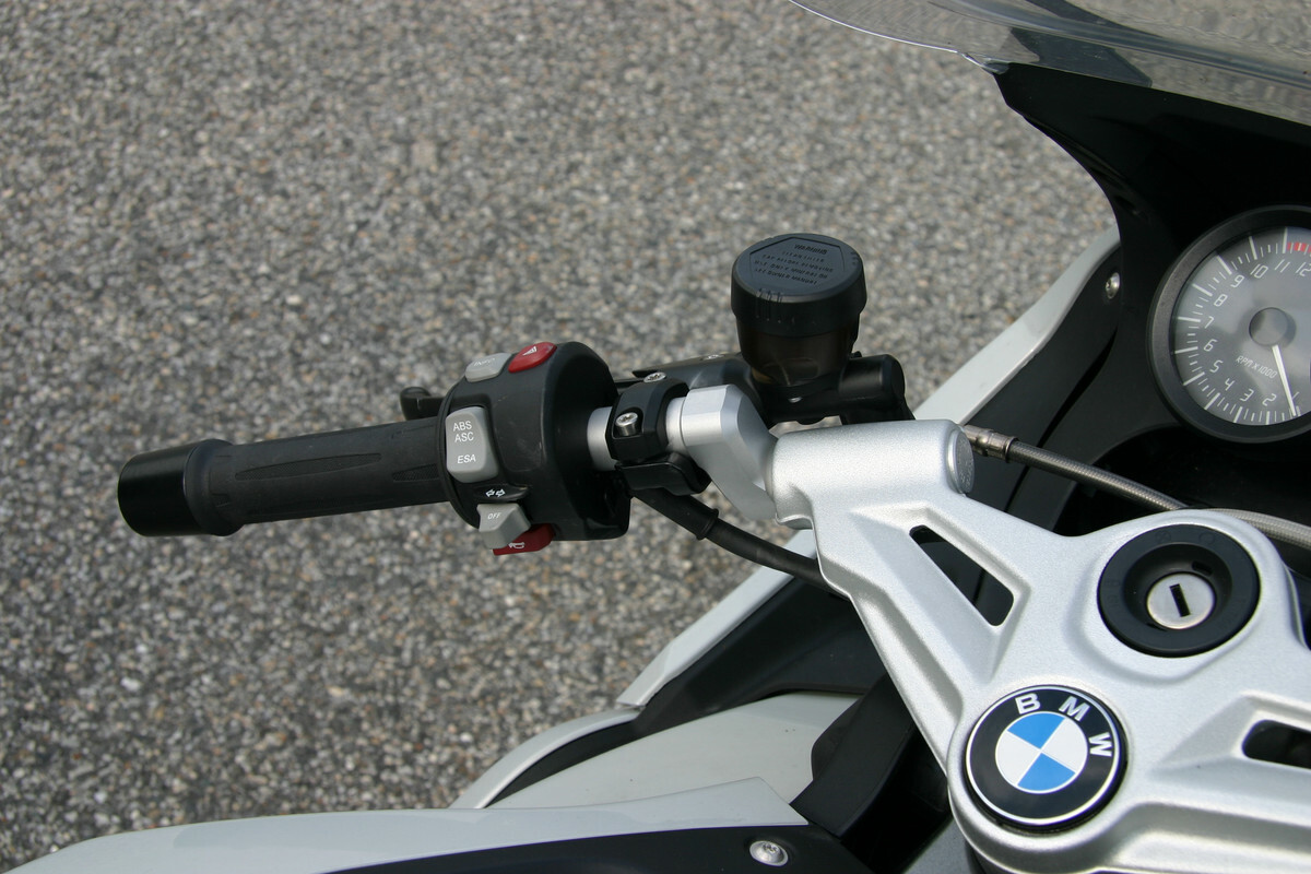 Clip-On Handlebars - For 05-07 BMW K1200R - Click Image to Close