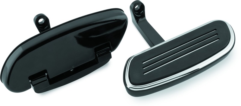 Biker's Choice Black Rear Passenger Floorboards - Sold in Pairs - Click Image to Close