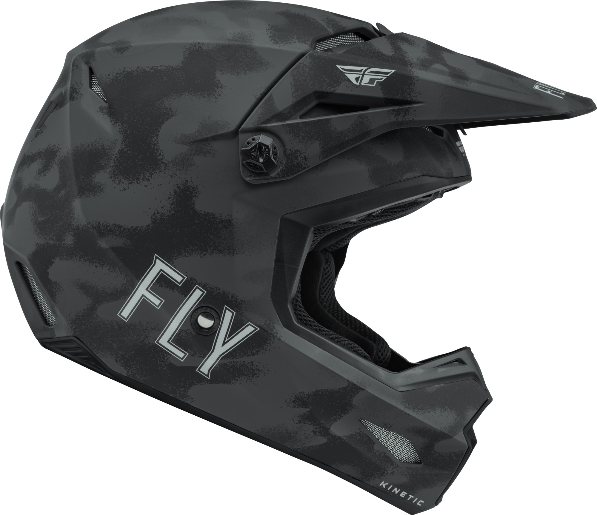 Kinetic S.E. Tactic Helmet Kinetic Se Grey Camo Medium - Click Image to Close