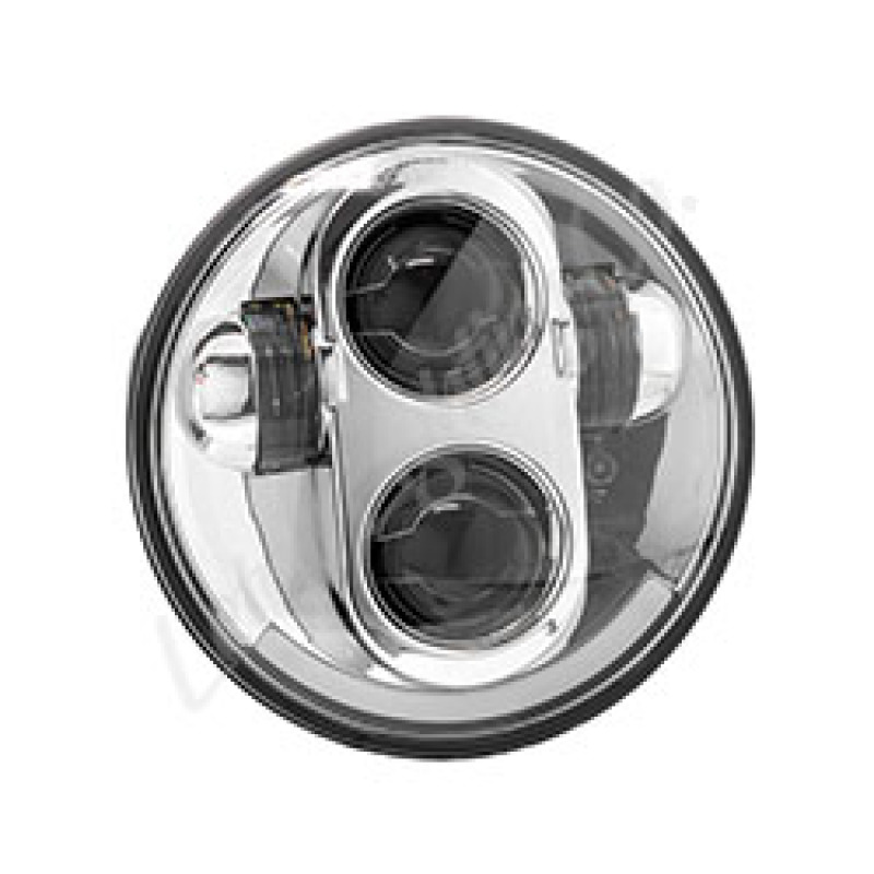 Letric Lighting 5.75in Chrome LED Projector Headlight - Click Image to Close