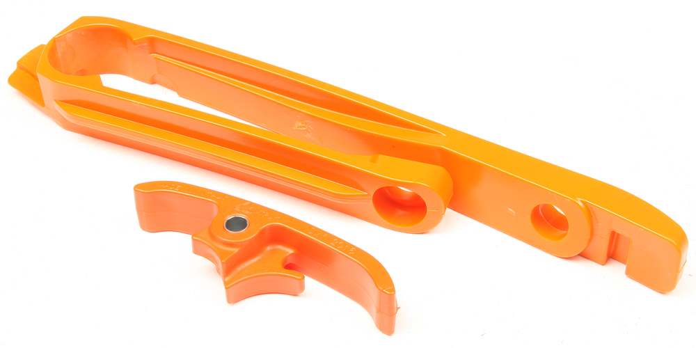 Chain Slider Orange - For 17-18 KTM 250-500 - Click Image to Close