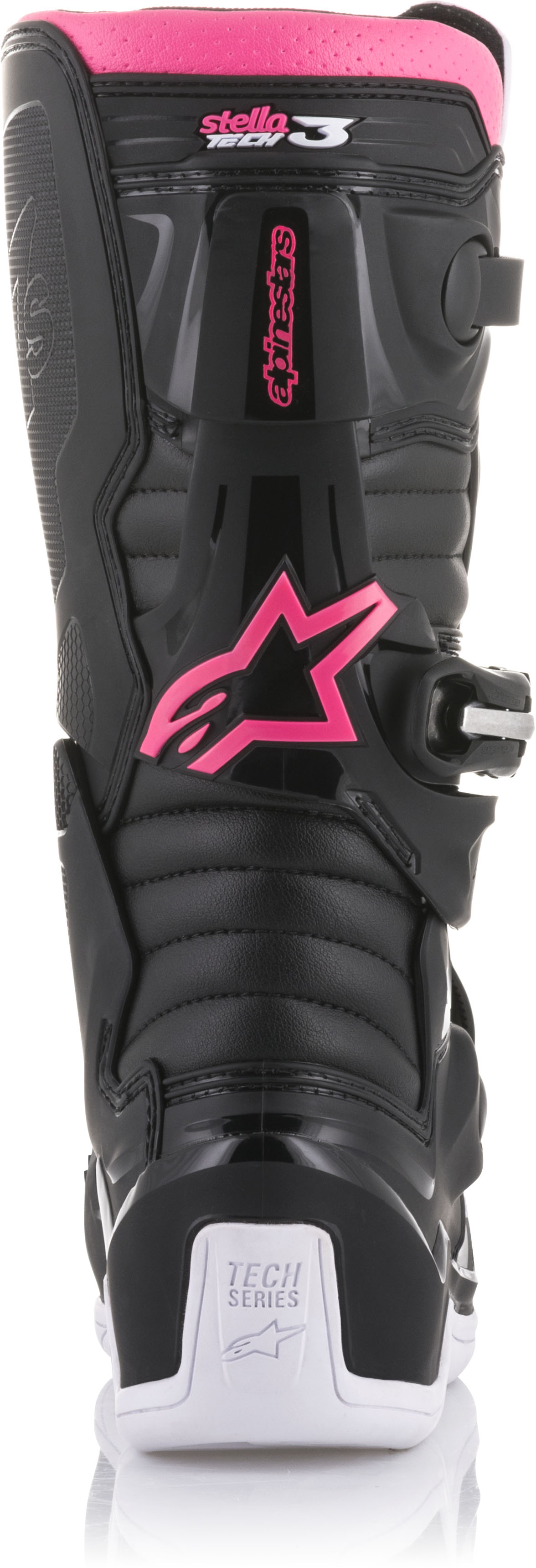 Tech 3 Stella Boots Black/White/Pink Size 6 - Click Image to Close