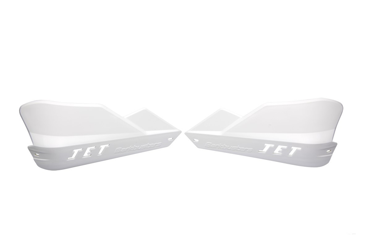 Replacement Plastic Guards White for Jet Handguards - Click Image to Close
