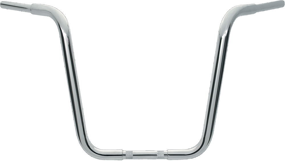 Chubby Hanger Ape Bar 16" Chrome - For 74-20 HD Softail Dyna Tour - Click Image to Close