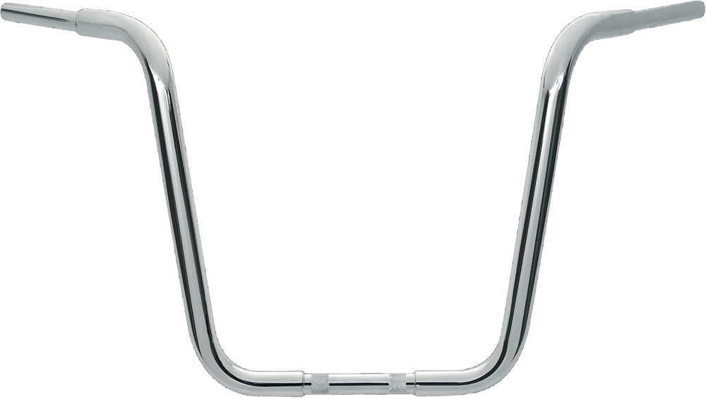Chubby Hanger Ape Bar 12-1/2" Chrome - For 74-20 HD Dyna Softail Tour - Click Image to Close