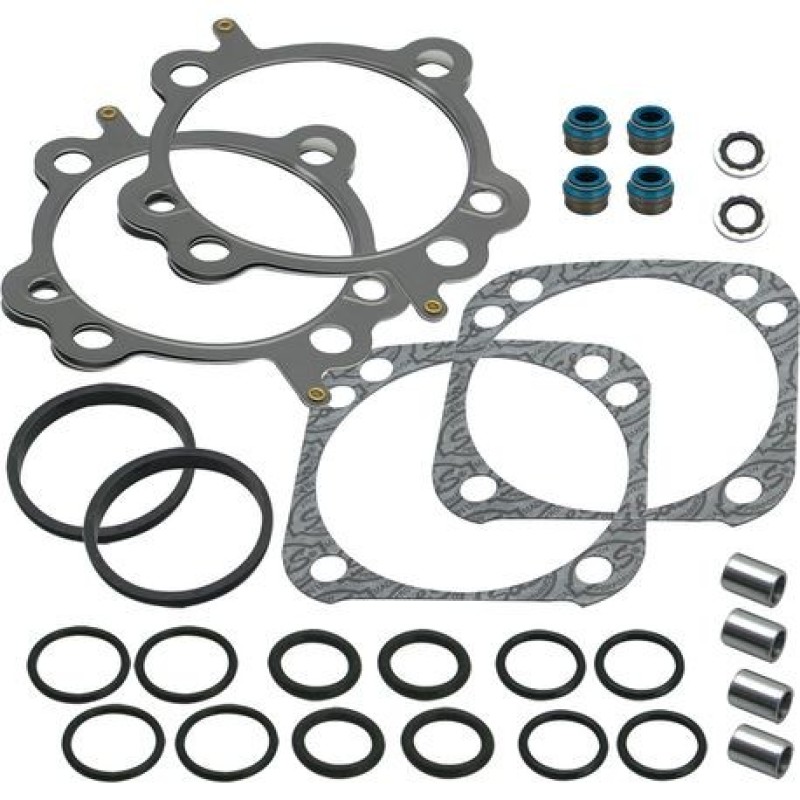 S&S Top End Gasket Kit 4.125in For Harley 99-17 Big Twin - Top end gasket kit For Harley 99-17 Big Twin - Click Image to Close