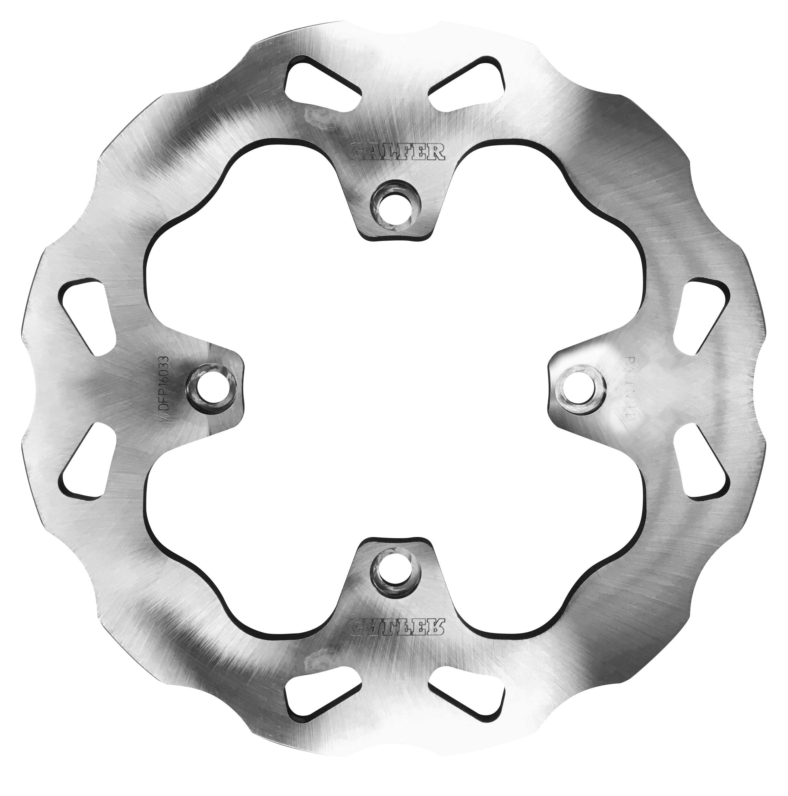 Solid Wave Brake Rotor - Front Disc - Click Image to Close