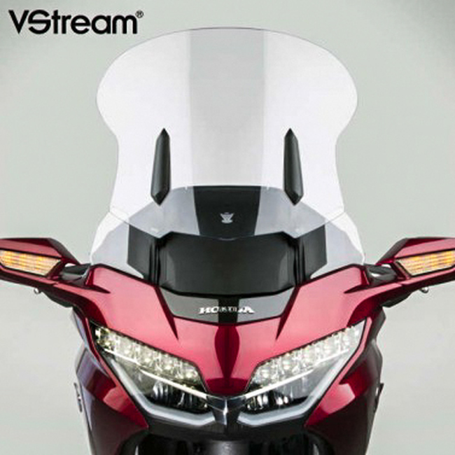 V-Stream Windscreen Clear Tall - For 18-20 Honda GoldWing - Click Image to Close